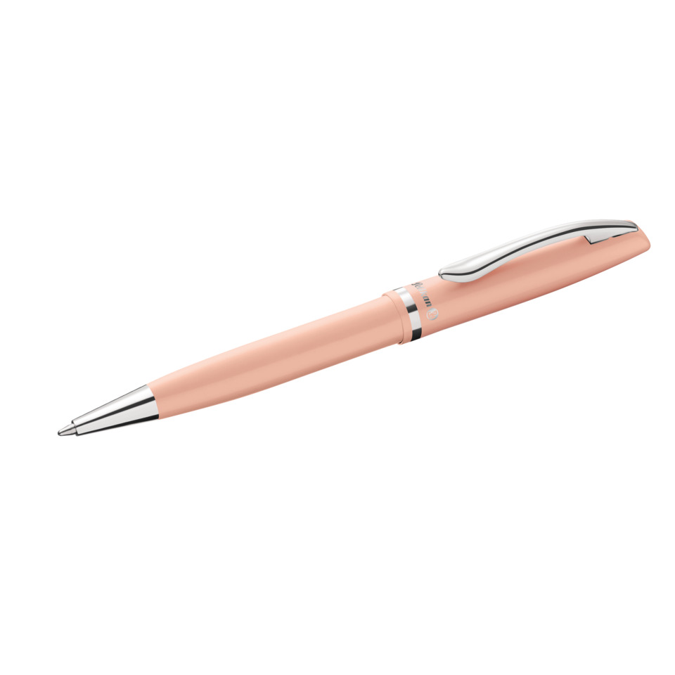 Kugelschreiber, Drehkugelschreiber, Stift, rosé, metallic, Kugelschreiber, Kugelstift, Gehäuserosa, Metallclip, Druckknopf