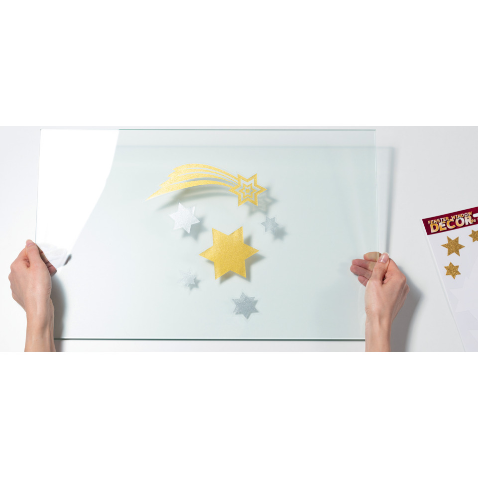 Schnittmuster, Dekoration, Sterne, Glitzer, Fotografie-Prop
