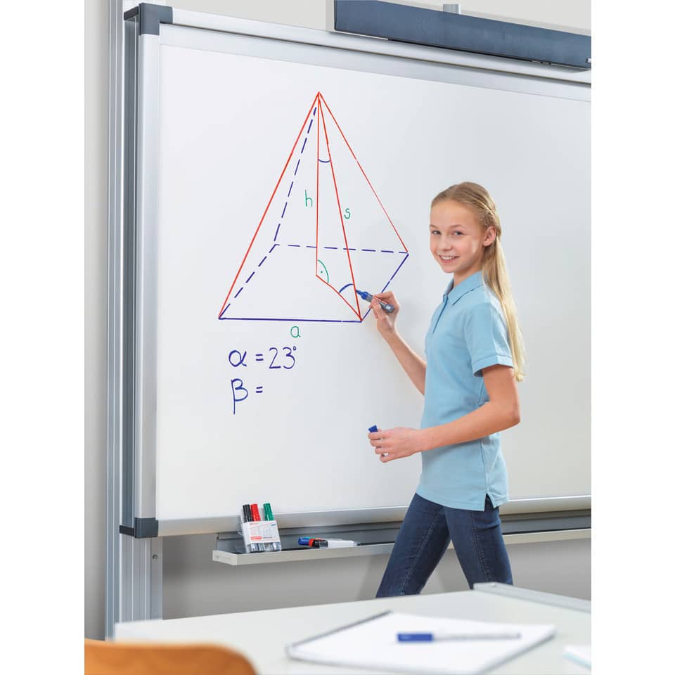 Person, Weiße Tafel