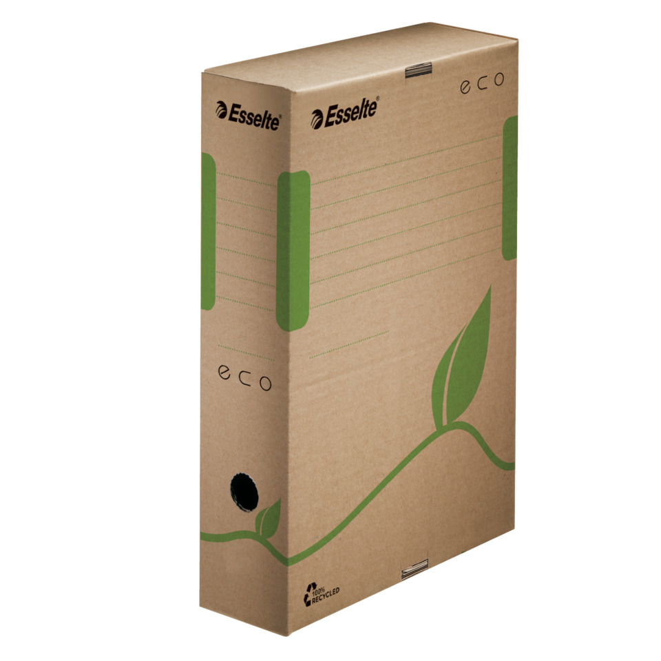 Kartonbox, Ecoverpackung, Umweltfreundlich, Grünes Logo, Recycling