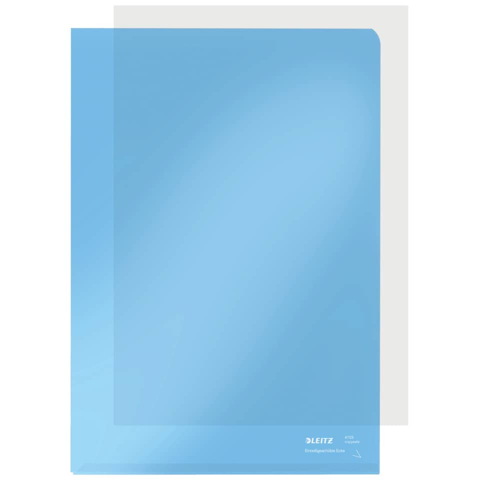 blue folder, document folder, a4 folder, blue cover, translucent overlay