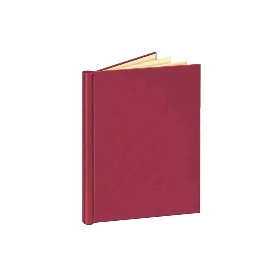 Notizbuch, Hardcover, rote, A5, spaltenlos