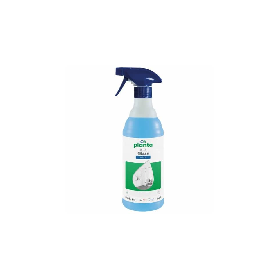 Sprühflasche, Glasreiniger, Blaue Flasche, Putzmittel, 600 ml