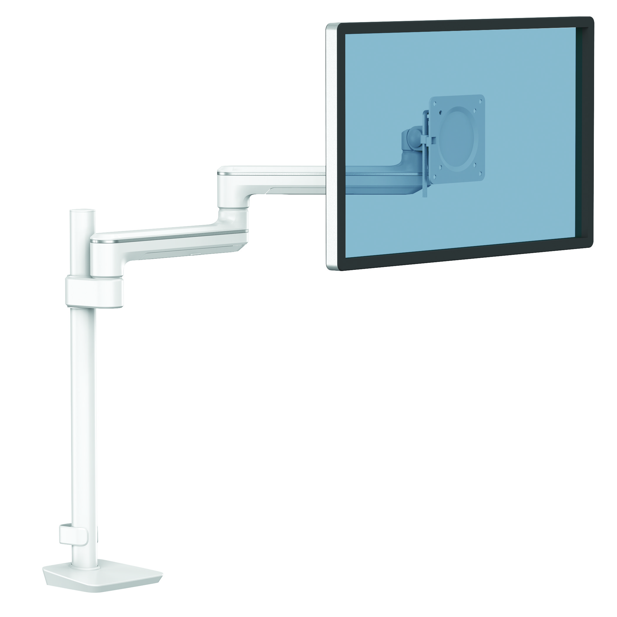 Tallo Modular™ Einzel Monitorarm 1FF, weiß