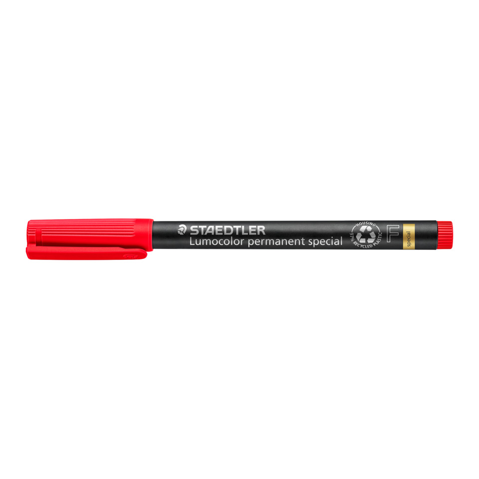 Permanentmarker, Lumocolor, Red, Marker, Staedtler
