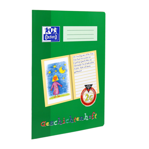 Geschichtenheft, A4, 16 Blatt, Lin.2G, liniert OXFORD 100050092