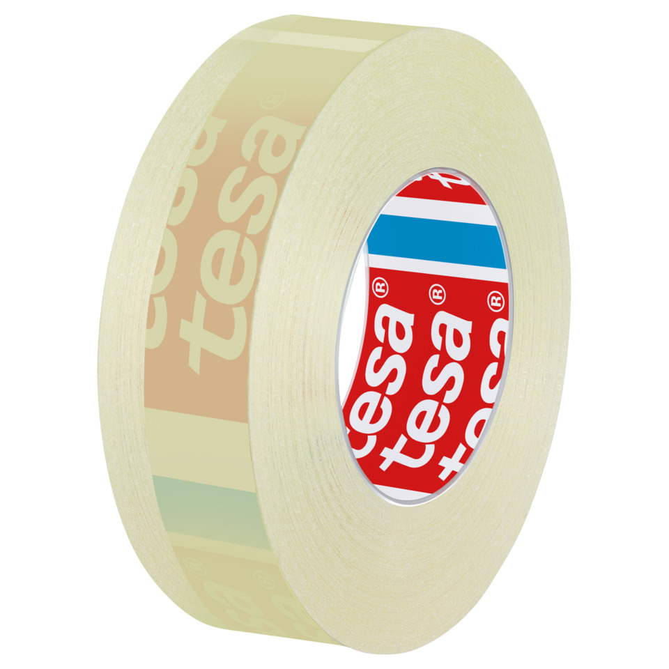 Klebeband, Masking tape, Tape, Rolle, Transparent-gelb
