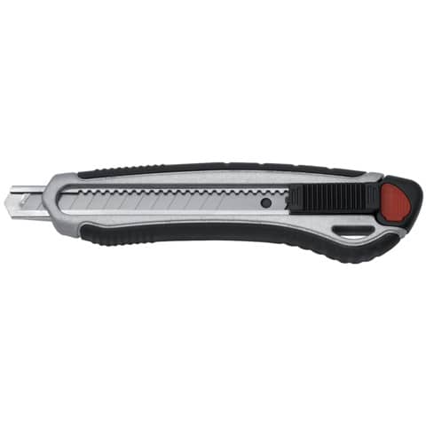 Cutter 9mm Aluminium silber/schwarz   Aluminium WESTCOTT E-84024 00
