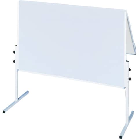 Moderatorentafel X-tra!Line, klappbar, Karton/Karton, Aluminum, 1200x1500mm,weiß FRANKEN CC-UMTK-G