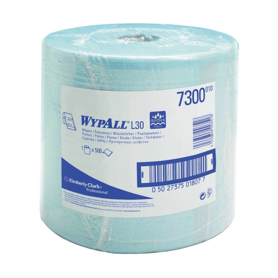 Papierhandtücher, Wischtücher, Rollenkraftpapier, L30, 7300