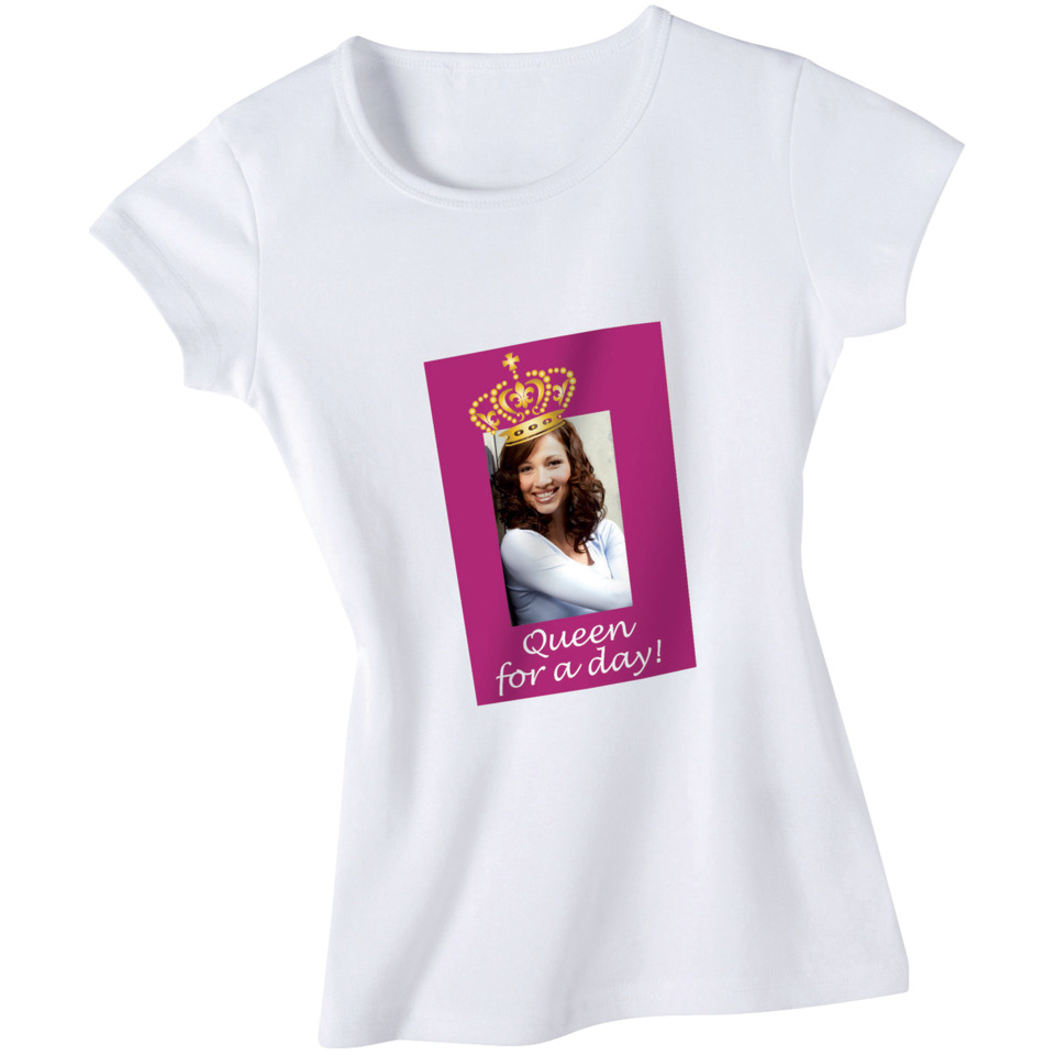 T-Shirt, Kleidung, Foto-Print, Queen, Motiv