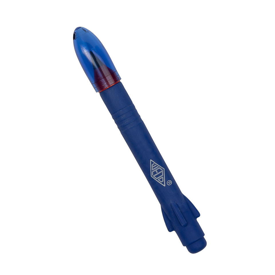 Kugelschreiber, Kugelschreiberstift, Gehäuse blau, Transparenter Clip, Austauschbare Mine