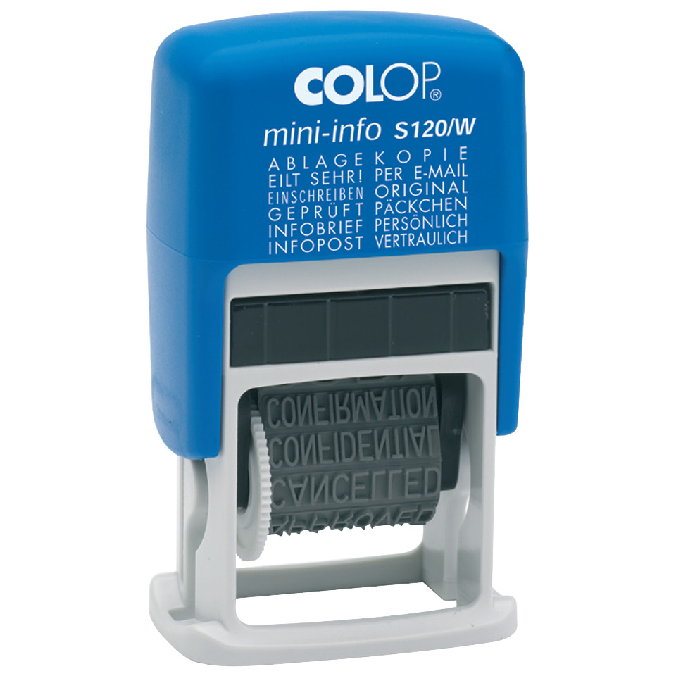 stempel, Stempelroller, Mini-Stempel, Druckstempel, Wortstempel