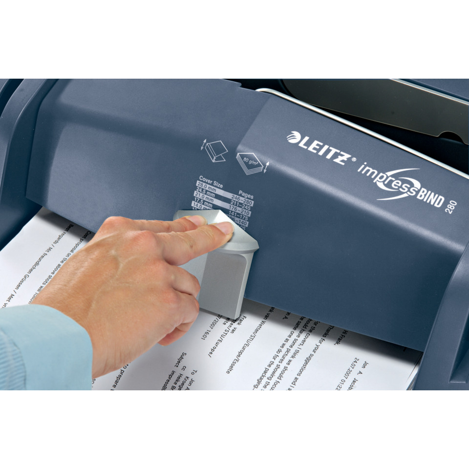 Schneidemaschine, Dokumentenstanze, Schwarzblau, Papierklemme, Papierschneidgerät