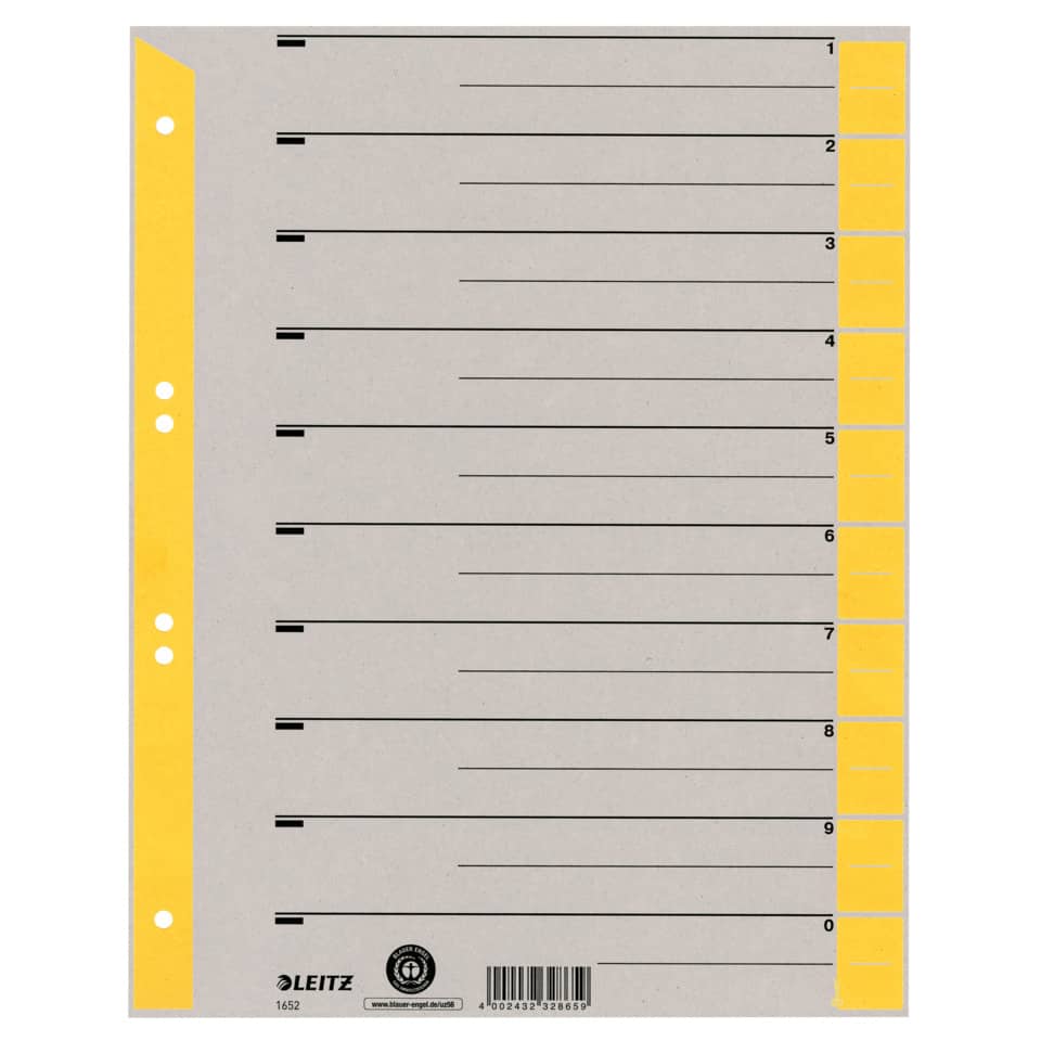 A4, Halter, Ordner?, Indexkarte, Dateiablage
