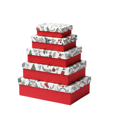 Weihnachts-Geschenkkarton Joyful, 5-teilig RÖSSLER 13418577005