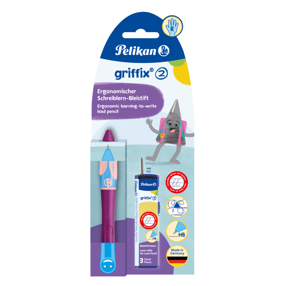 Ergonomischer Bleistift, Lead Pencil, Bleistiftset, HB Härte, Schreibwaren
