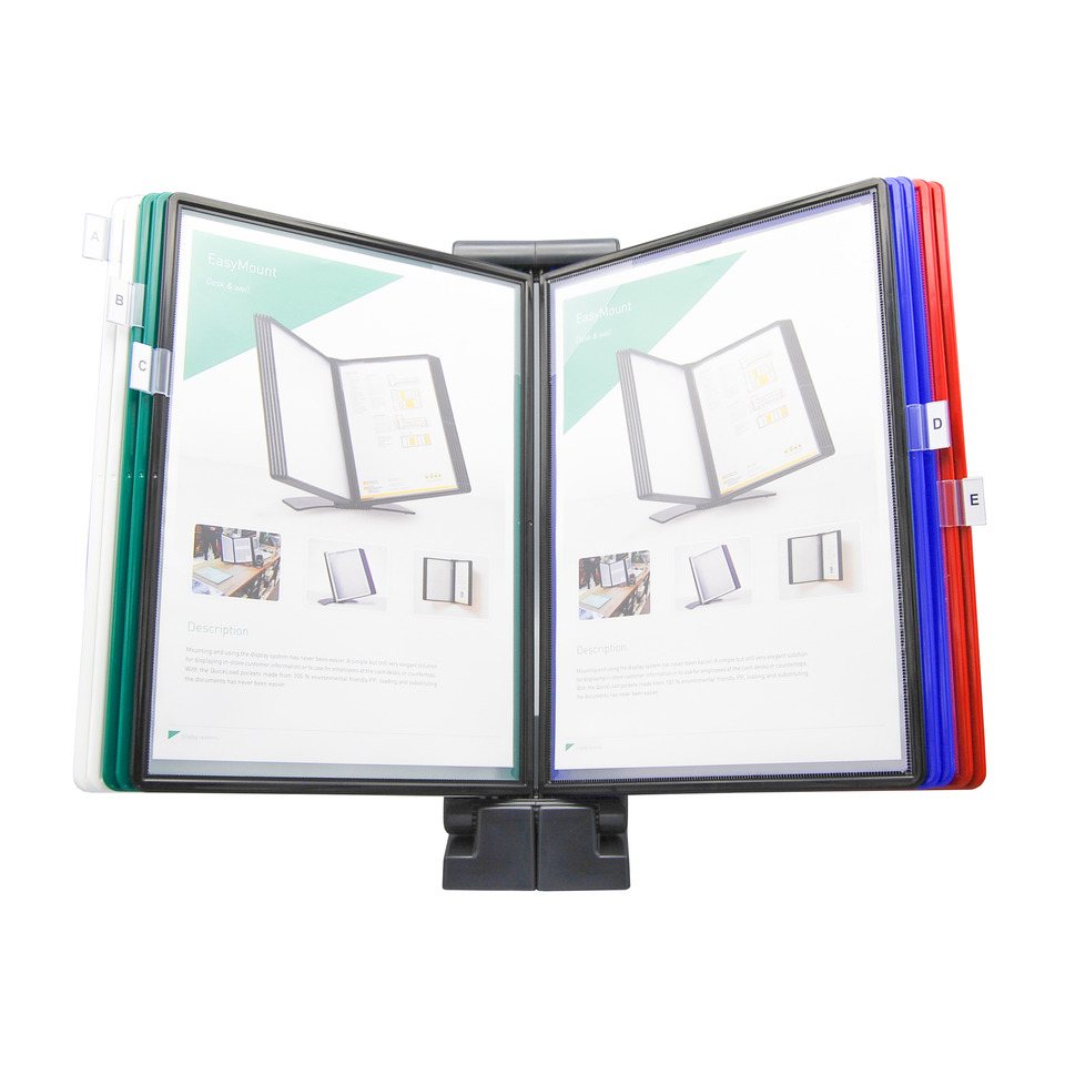 Ordner, Aktenordner, Schwarz, Transparente Folien, Taschenordner