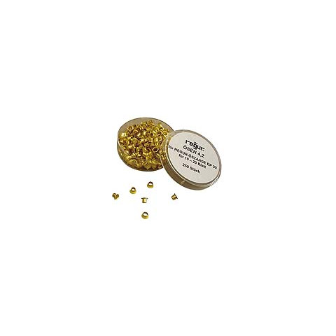 Ösen Regur, 250 Stück, messing DR. GOLD RÖ-4,2