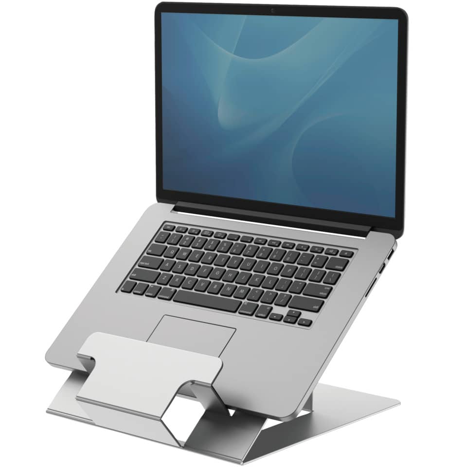 laptop, Notizbuch-Computer, Silber, Scharnier, Ständer