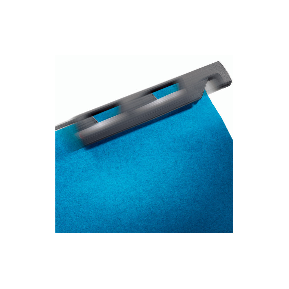 Schneidklinge, Gummiabdeckung, Blau, Filz/Auflage, Kantenschutz