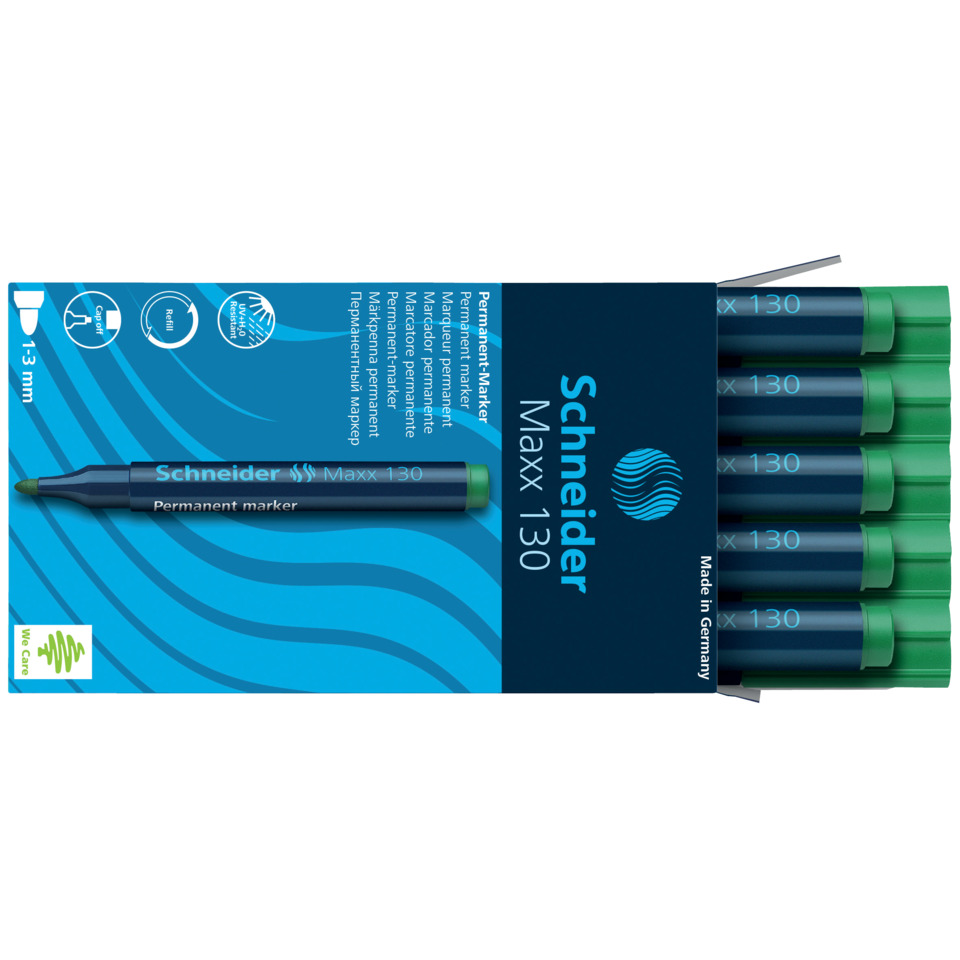 Permanentmarker, Schreiber, Marker, Kohlestift, Schneider Maxx 130