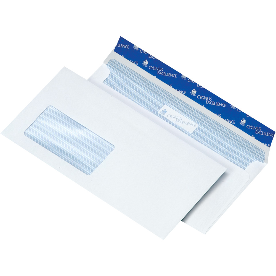 briefcase, envelope, white, peel-and-stick, window