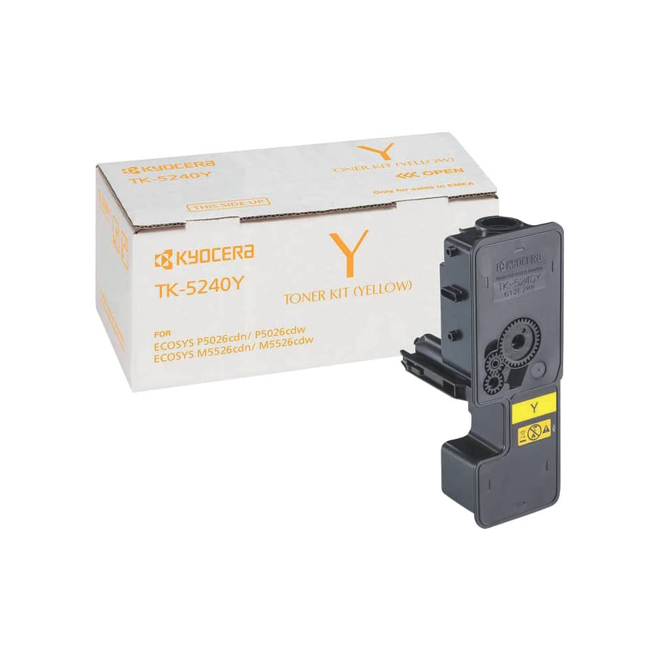  toner kit, gelb, kyocera, tk-5240Y, toner cartridge