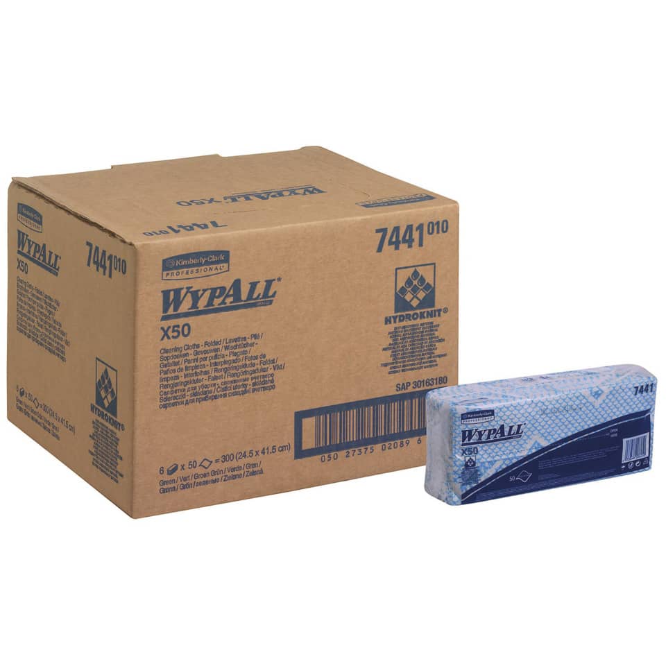 Wypall X50, Küchenpapier, Reinigungstücher, Papiertücher, Großverpackung