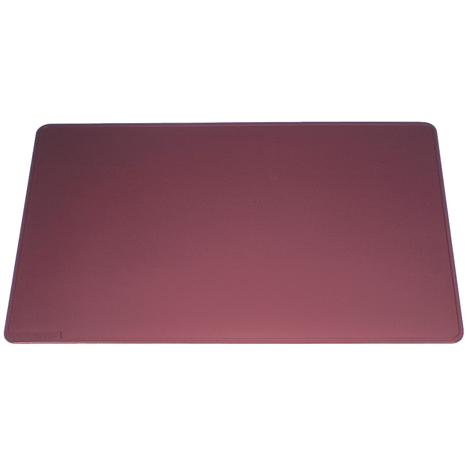 Tischunterlage, Schreibtischmatte, Gummiunterlage, rote Farbtone, variante in Rot