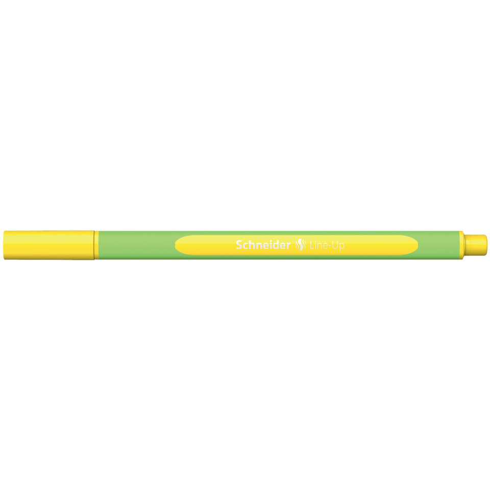 Marker, Line-Up, Grüner Stift, Gelber Clip, Kugelschreiberhalterung