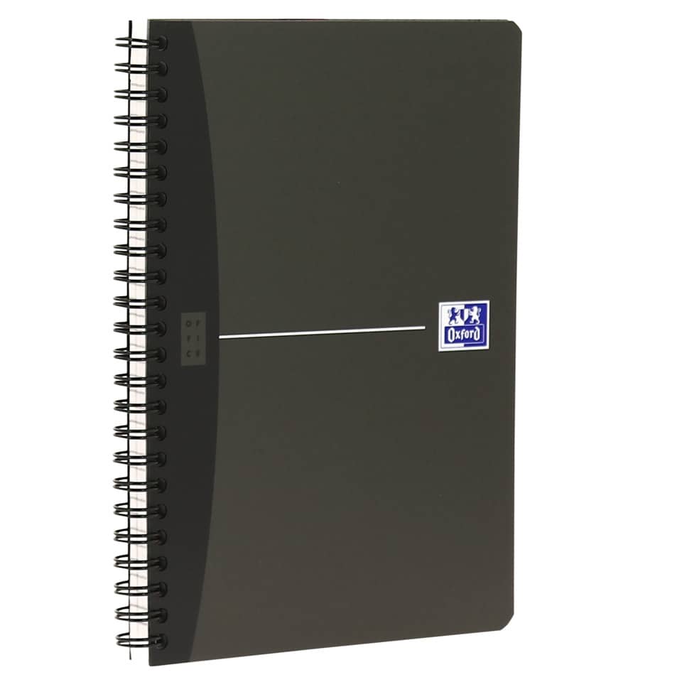Spiralbindung, Schwarz, Notebook, Oxford, Notizbuch