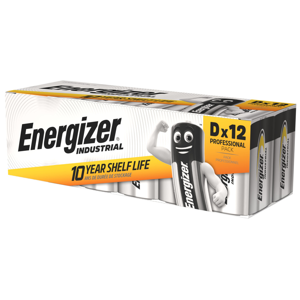 Energizer, Industriell, Batterie, DX12, Pack