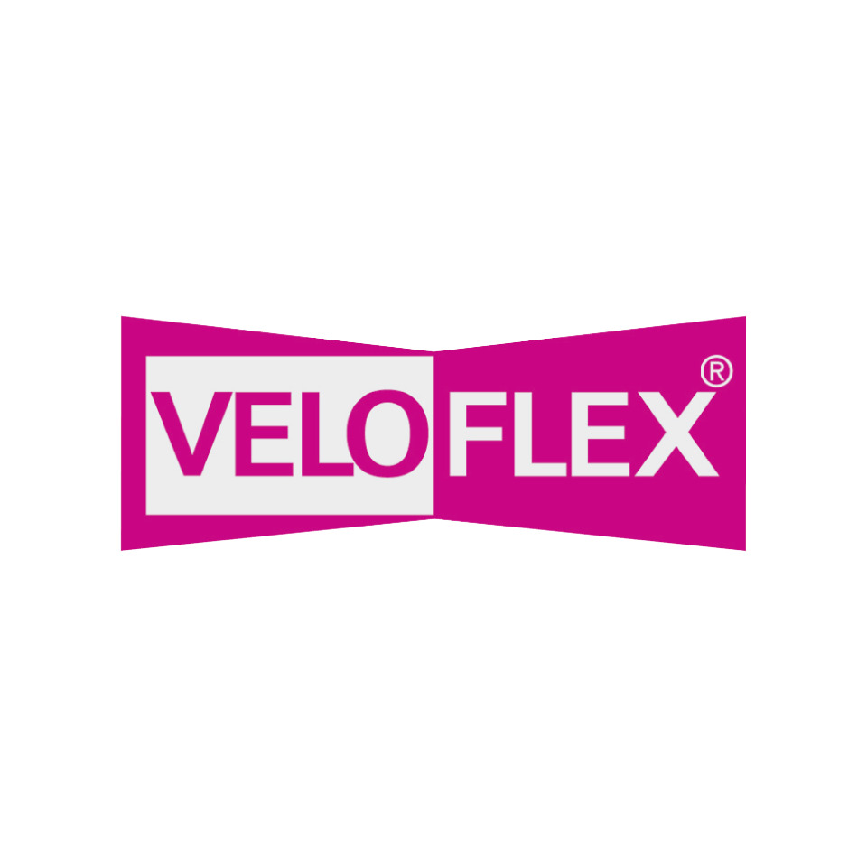 logo, VELOFLEX, brand logo, pink, magenta