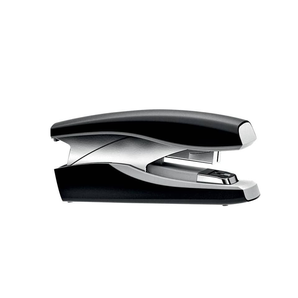 Heftklammergerät, Stapelgerät, Metall, Schwarz, Kunststoff