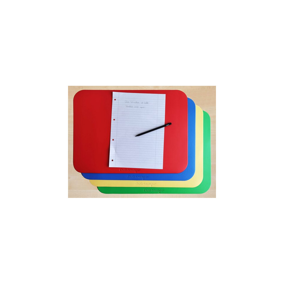  Schneidebrett,  bunt,  Matte,  Notizblatt,  Stift