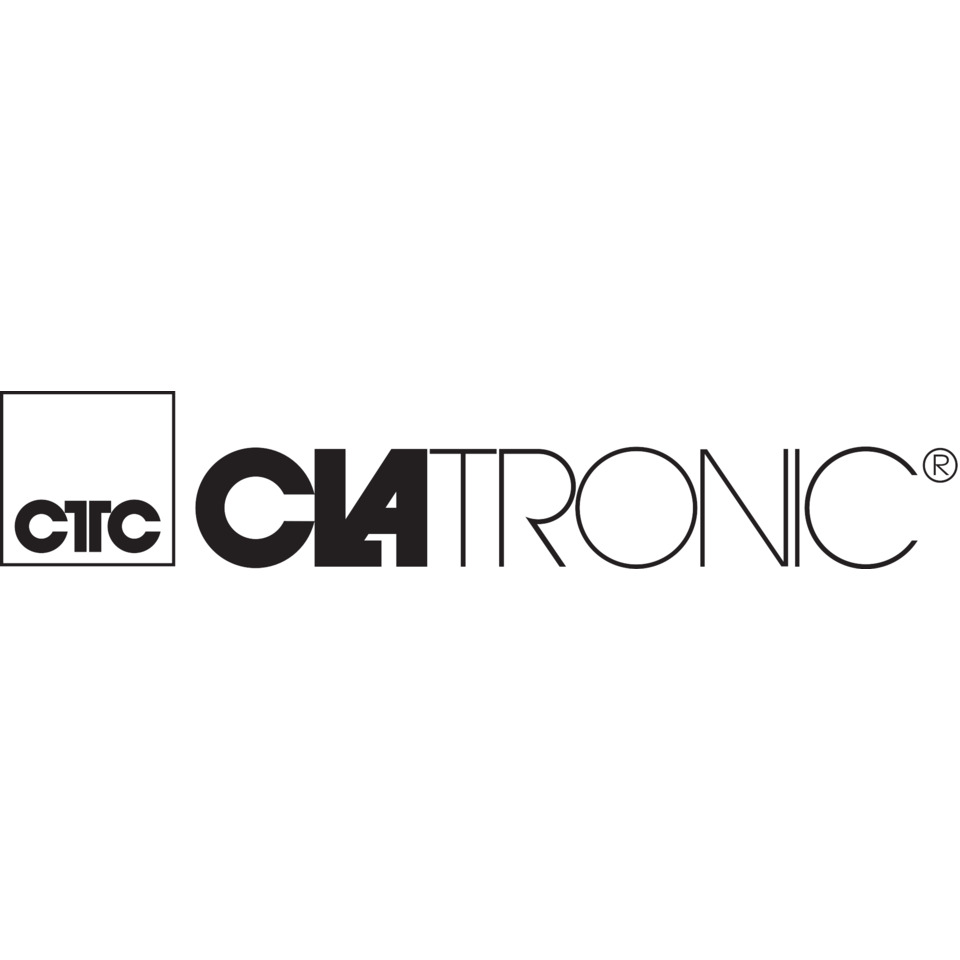 logo, brand logo, wordmark, clatronic, black