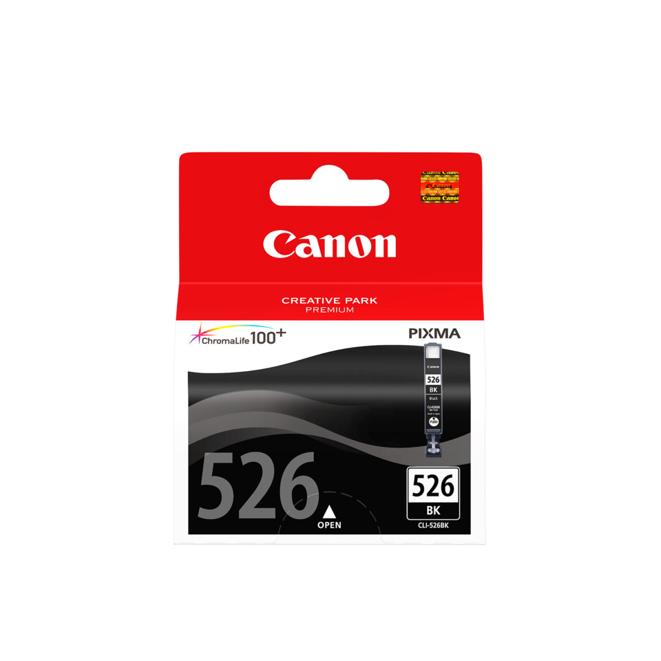 Tintenpatrone, Canon, PIXMA, BK, 526