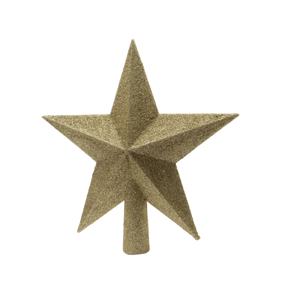 Stern, Weihnachtsdeko, Glitzer, Gold, Dekostern