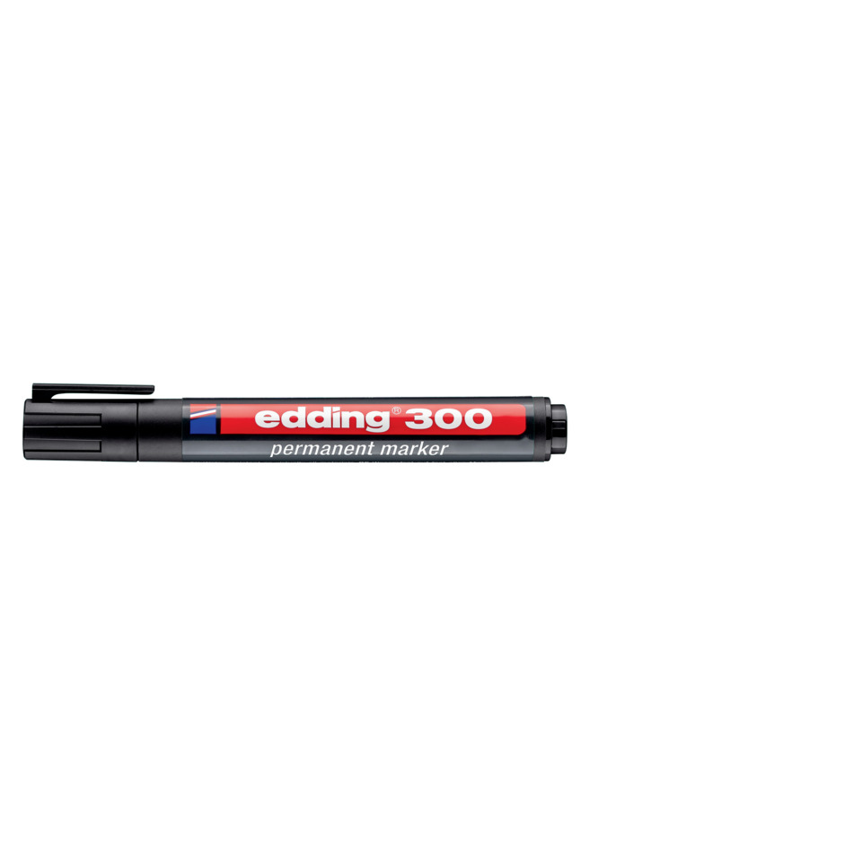 Marker, Permanent Marker, Schwarzmarker, Permanentmarker, Edding 300