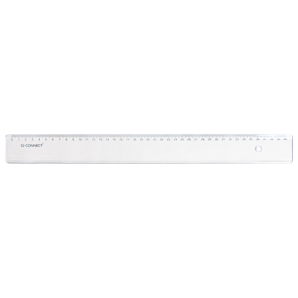 lineal ruler, transparenter Lineal, cm- Skala, Messlineal, Kunststoff Lineal