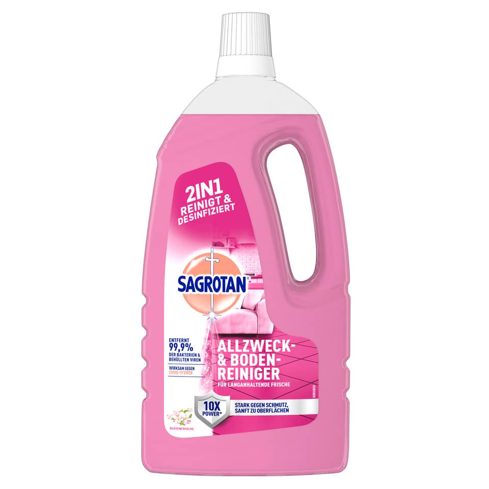 Allzweckreiniger, Flaschenform, pink, 2in1, Sagegrotten?