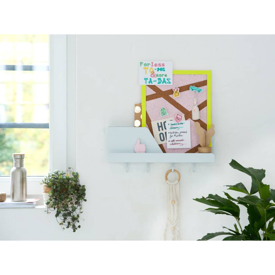 diy-dekoration, wandboard, pflanze, hakenleiste, poster