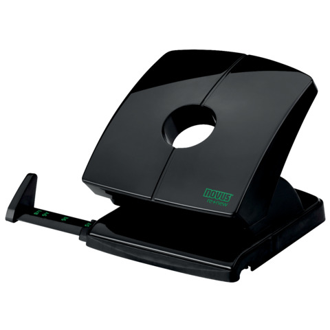 Locher B 230 re+new, 30 Blatt, Anschlagschiene, Metall, schwarz NOVUS 025-0637