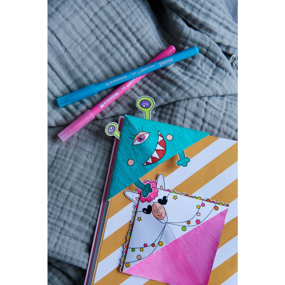 notebook, karten, aufkleber, stifte, farbenfroh