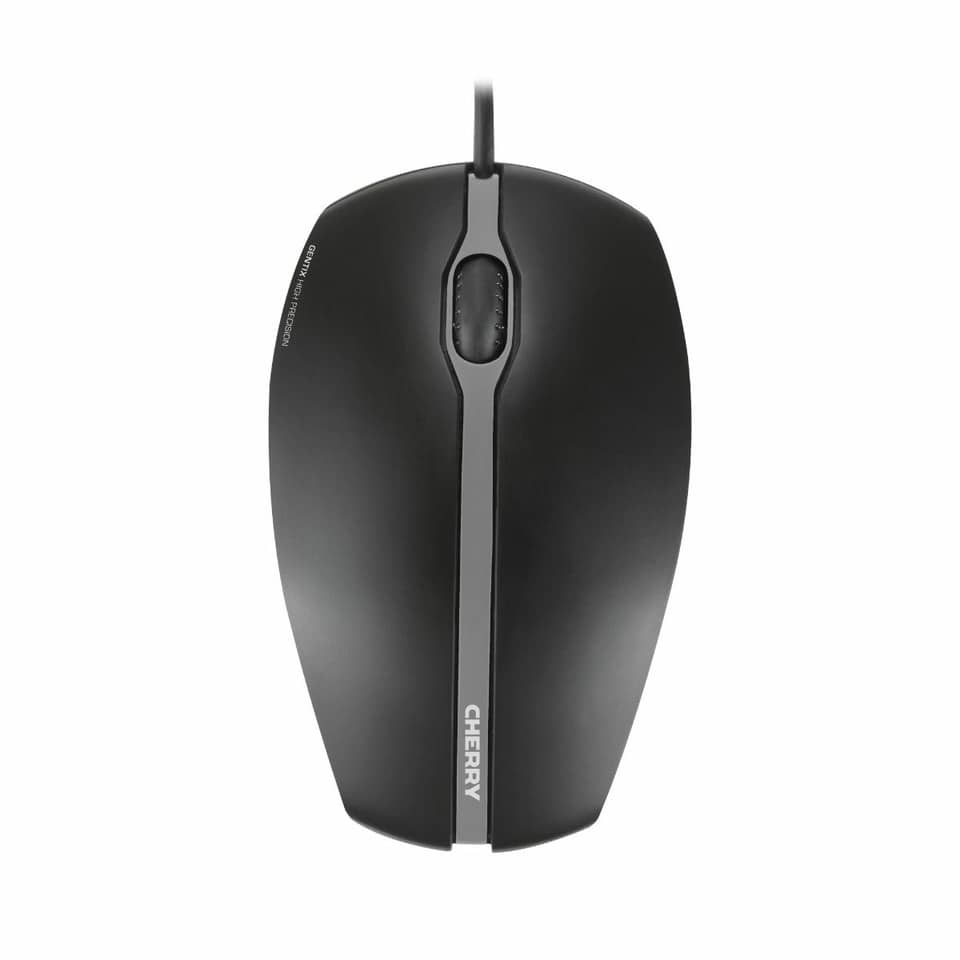 Maus, USB Maus, kabellose Maus, Glatte Oberfläche, Schwarz