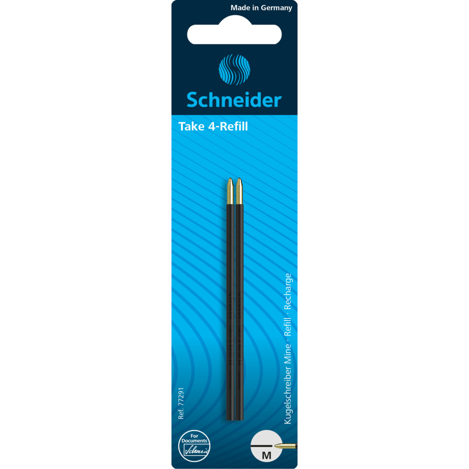 Kugelschreiber Mine, 4-Refill, Schreibware, Kernminen, Nachfüllbares Schreibheft