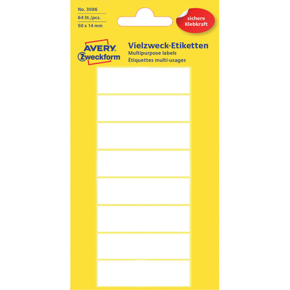 Etiketten, Mehrzwecketiketten, Aufkleberpapier, Selbstklebende Etiketten, Klebebänderlabels