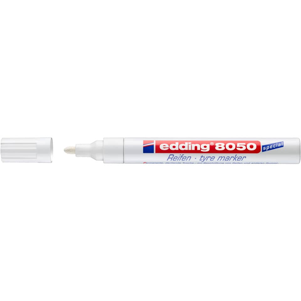 Auto care, Reifenmarkierstift, Marker, Korrekturstift, Weiß