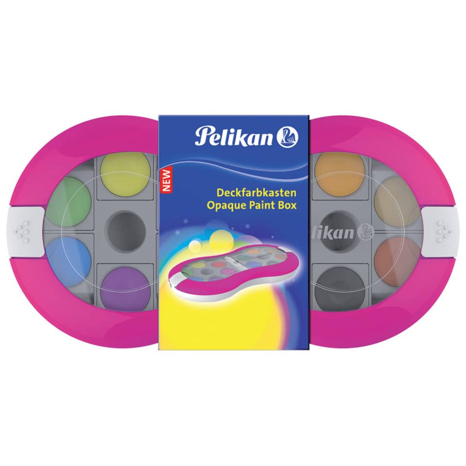 Deckfarbkasten, Opaqe Paint Box, Pigmentkasten, Paint set, Palettenfarbe